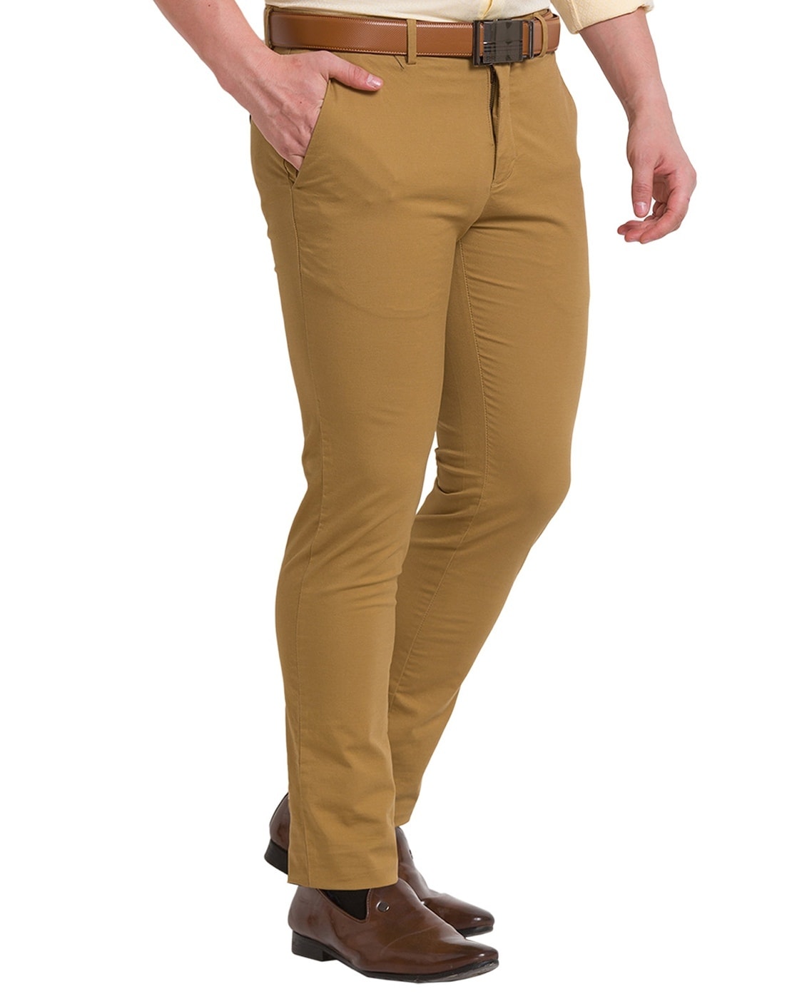 Buy Park Avenue Grey Super Slim Fit Flat Front Trousers for Men's Online @  Tata CLiQ