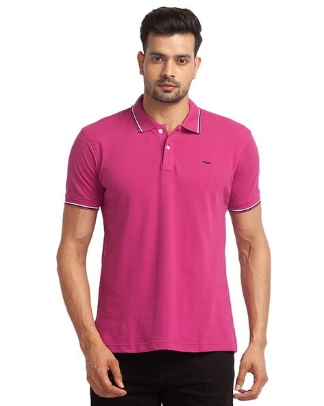 Buy Dark Pink Shirts for Men by PARK AVENUE Online