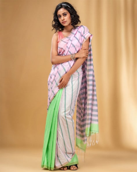 Half Sarees | Half saree, Lehenga saree design, Half saree designs