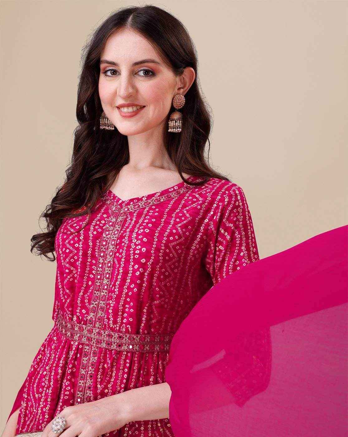 Buy Pink Kurta Suit Sets for Women by BERRYLICIOUS Online