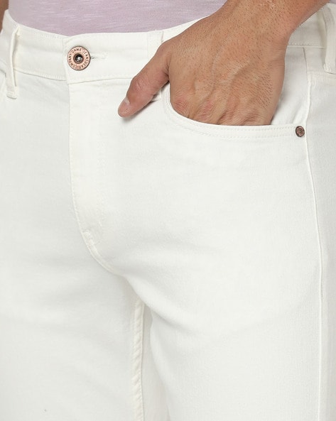 Cato Plus Size Curvy White Jeans - Cato Fashions