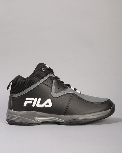 Fila Zoom On Black Basketball Shoes for Men online in India at