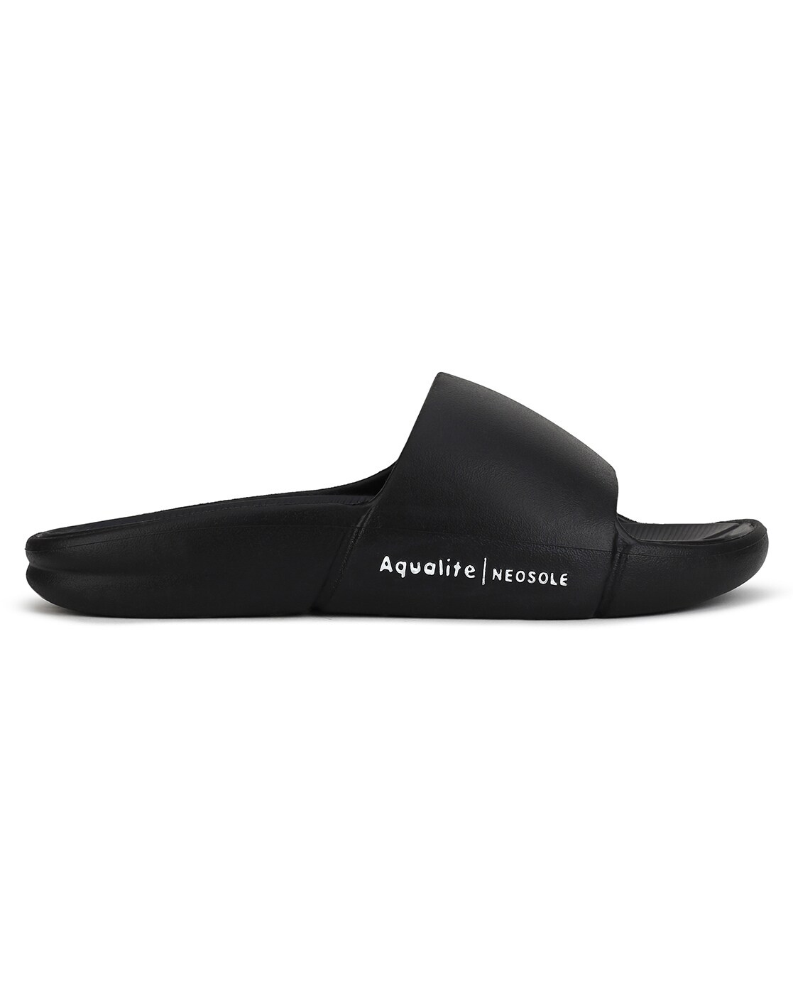 Rubber Aqualite Slidder Black Slipper at Best Price in New Delhi