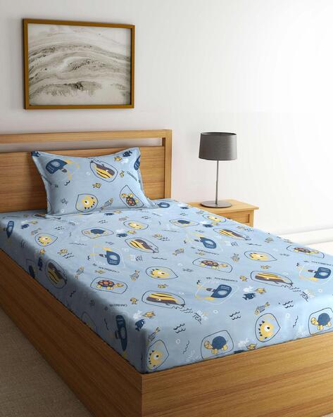 Cartoon hotsell print bedsheet