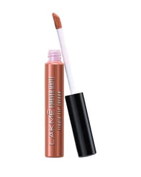 lakme Forever Matte Liquid Lipstick Lasts for 16 Hrs - Nude Latte-picture-16