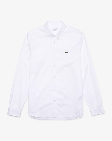 Lacoste Men Solid Regular Fit Shirt