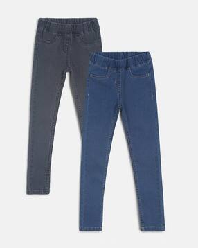tales & stories Pack of 2 Slim Fit Jeggings-picture-32