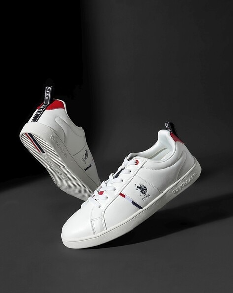 Buy White & Black Sneakers for Men by RED TAPE Online | Ajio.com