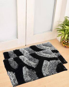 fabinaliv Set of 2 Antiskid Door Mats 24" x 16"-picture-45