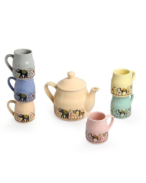 Buy Multicoloured Tea & Coffee Serveware for Home & Kitchen by  ExclusiveLane Online