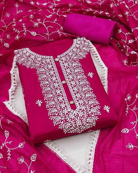 myntra cotton dress material Pink Myntra Dress Material Cotton Myntra Cotton Churidar Materials New Arrivals