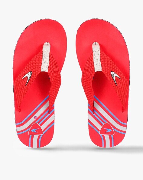 Buy Performax Men Printed Thong Strap Flip Flops at Redfynd