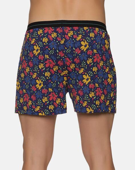 BLUE TYGA Printed Women Multicolor Boxer Shorts - Buy BLUE TYGA Printed  Women Multicolor Boxer Shorts Online at Best Prices in India