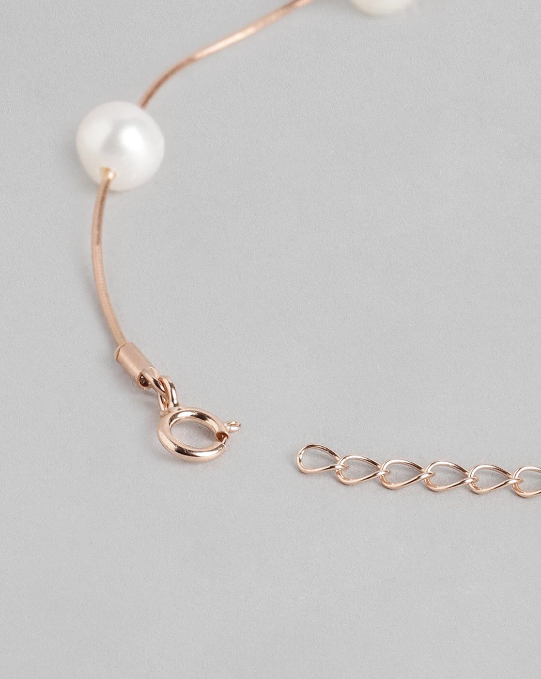 Buy Sri Jagdamba Pearls Single Line Pink Pearl Bracelet Online