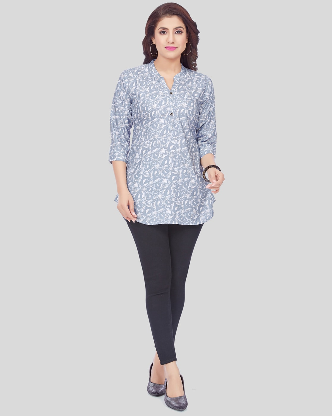 Buy kurti and leggings set for women design in India @ Limeroad