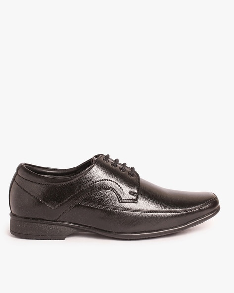 Men Lace-Up Derby Shoes