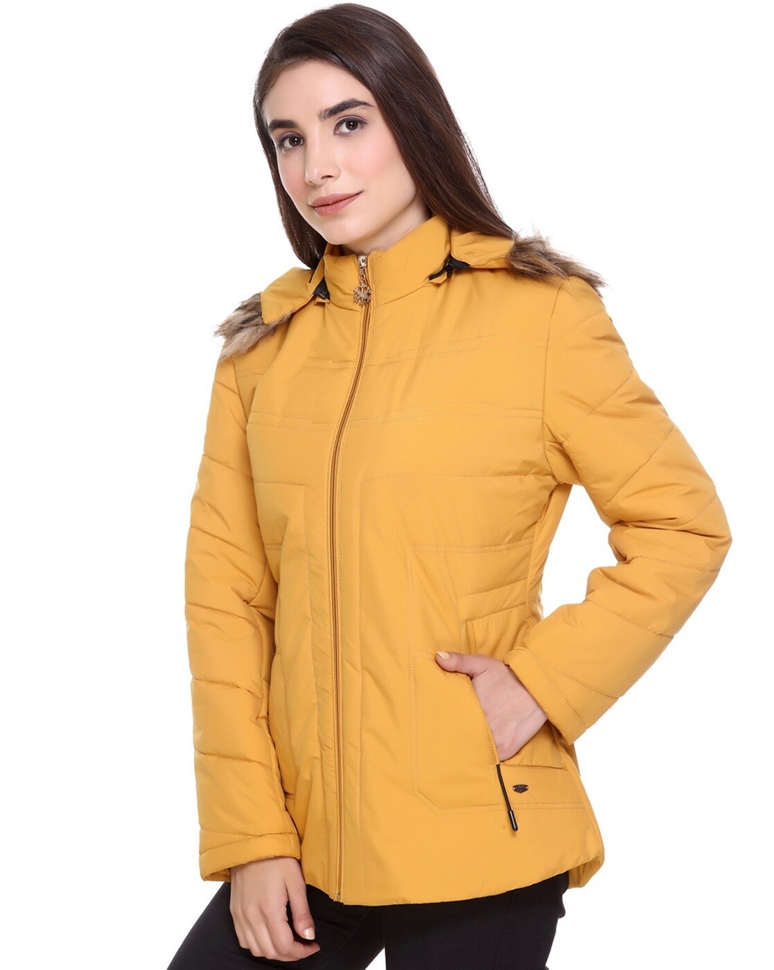 Mustard ladies clearance jacket