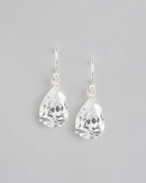 Shops NWT 925 Stirling silver earrings with Swarovski Crystal