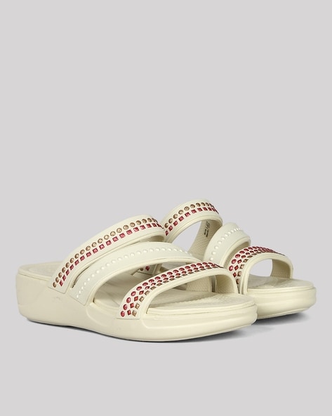 Crocs Kadee II Embellished Women's Flip Flop Sandals, Size: 7, Black  Reviews 2024