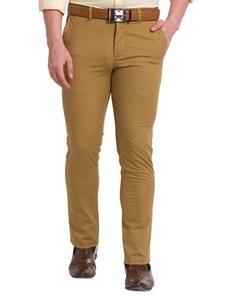 Buy Park Avenue Women Men's Regular Pants (PWTX01125-F3_Medium Fawn_71) at  Amazon.in