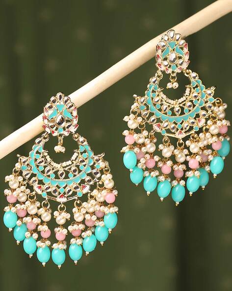 Buy Pretty Beaded Drop Earrings Online in India - Etsy