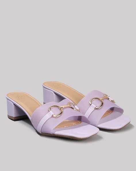 Buy Mijas Trendy Purple Flat Sandals for Women Online at Best Prices in  India - JioMart.