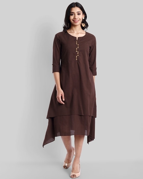 Brown Satin Dress Sleeves | Brown Midi Dress Sleeves | Satin Wrap Dress  Sleeves - Dresses - Aliexpress