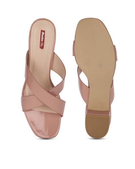 Bata heels online slippers