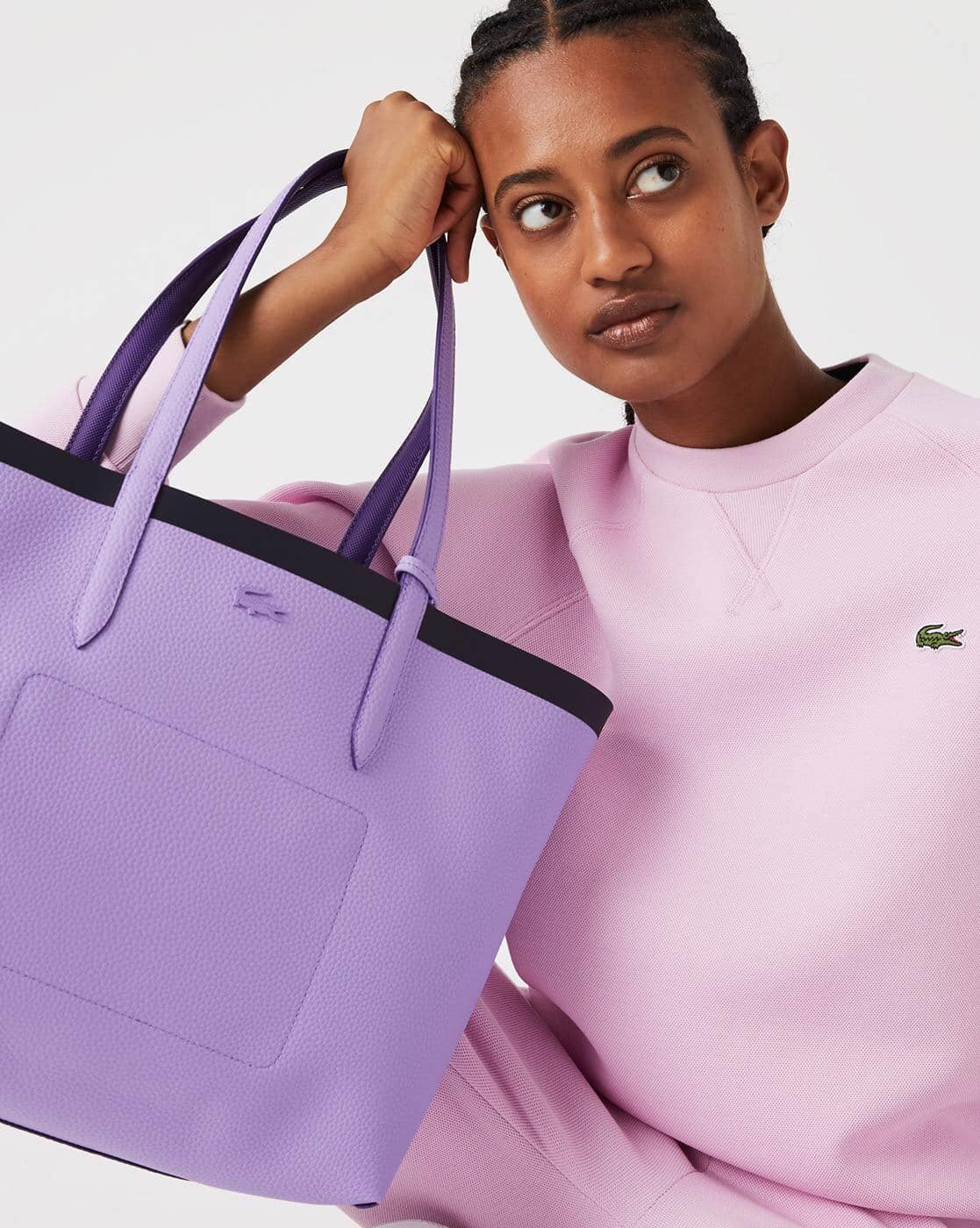 Buy Purple Handbags for Women by Lacoste Online