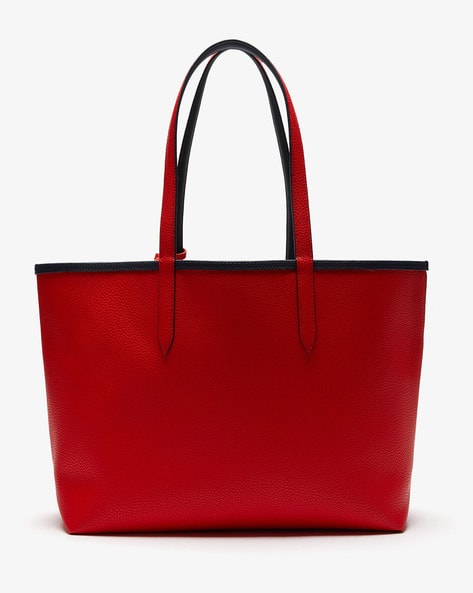 Sac lacoste femme discount rouge