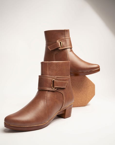 Buy Brown Boots for Girls by Shoetopia Online