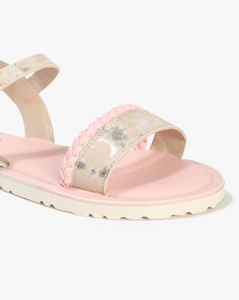 GIRLS SANDALS KIDS TODDLERS DIAMANTE PEARL SUMMER SHOES FLAT PARTY PRICESS  SIZE | eBay