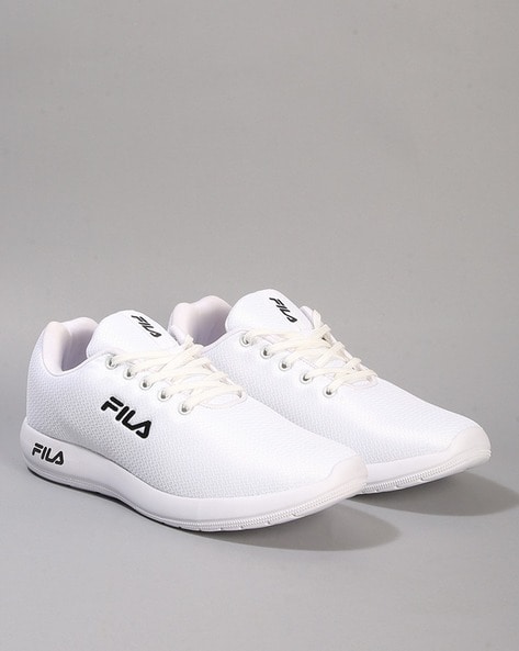 Fila white rubber shoes price online