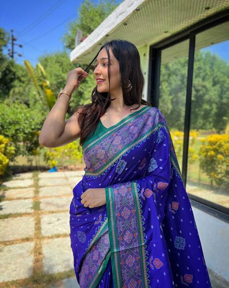 Buy Saree, Green Saree, Silk Saree, Stitched Blouse, Designer Saree, Ready  to Wear, Wedding Wear, Traditional Saree, Bridal Saree, Rr-aradhna Online  in India - Etsy