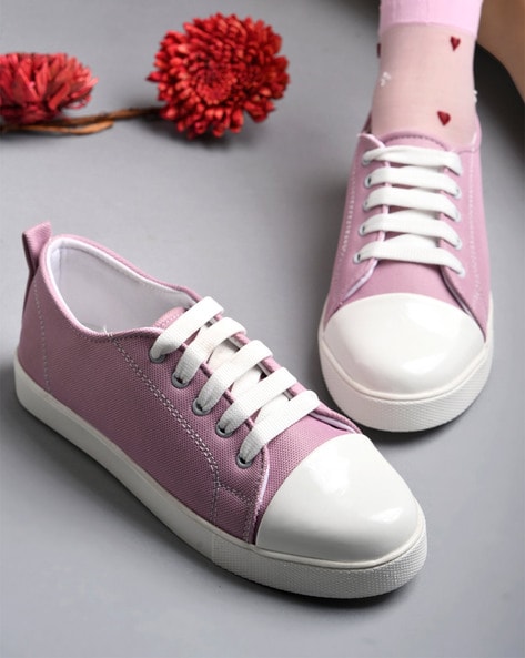 Girls peach sale shoes