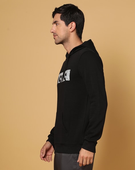 Asics black outlet hoodie