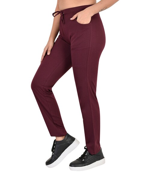 Buy Purple Track Pants for Women by ADIDAS Online | Ajio.com