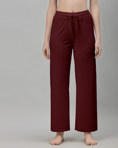 Ribbed Loungepants with Drawstring Waist