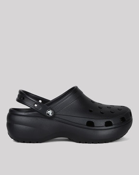 Crocs top black clogs