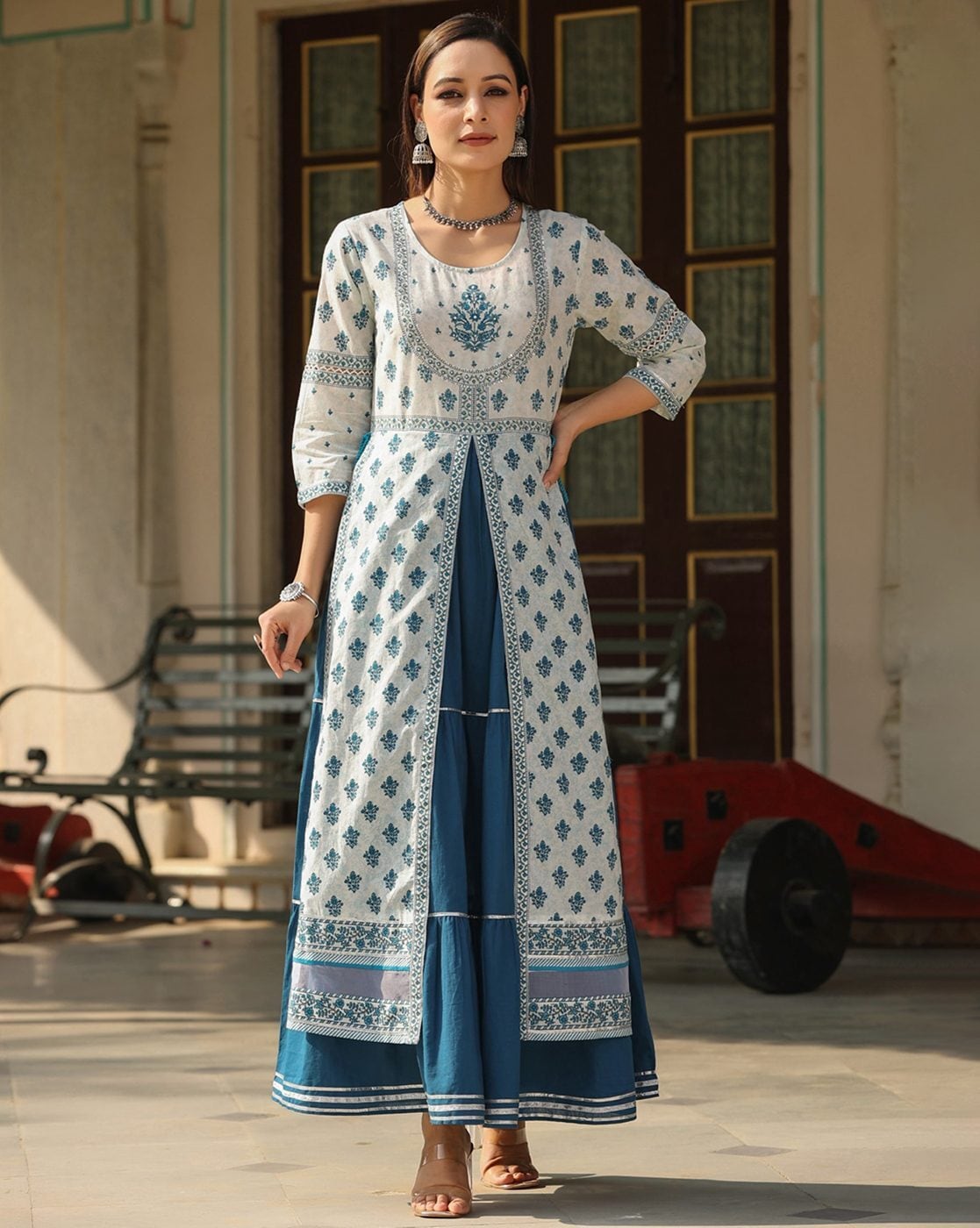 Buy Multicoloured Ethnic Wear Sets for Girls by FASHION DREAM Online | Ajio .com