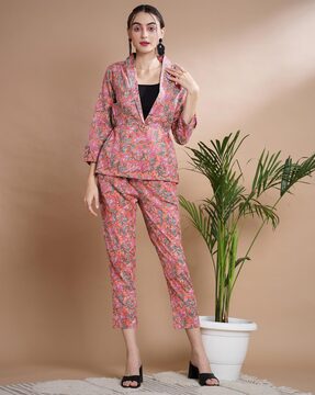 Floral 2024 print coats