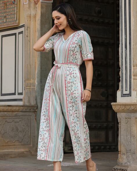 Buy Off White Jumpsuit & Playsuits for Women by Juniper Online