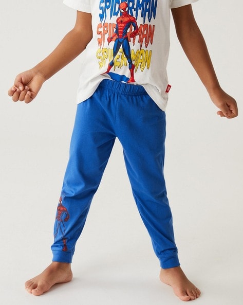 Buy Blue & White Nightsuit Sets for Boys by Marks & Spencer Online