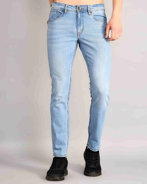Men's Bard Light Blue Organic Cotton Jeans blue | Jacob Cohën™
