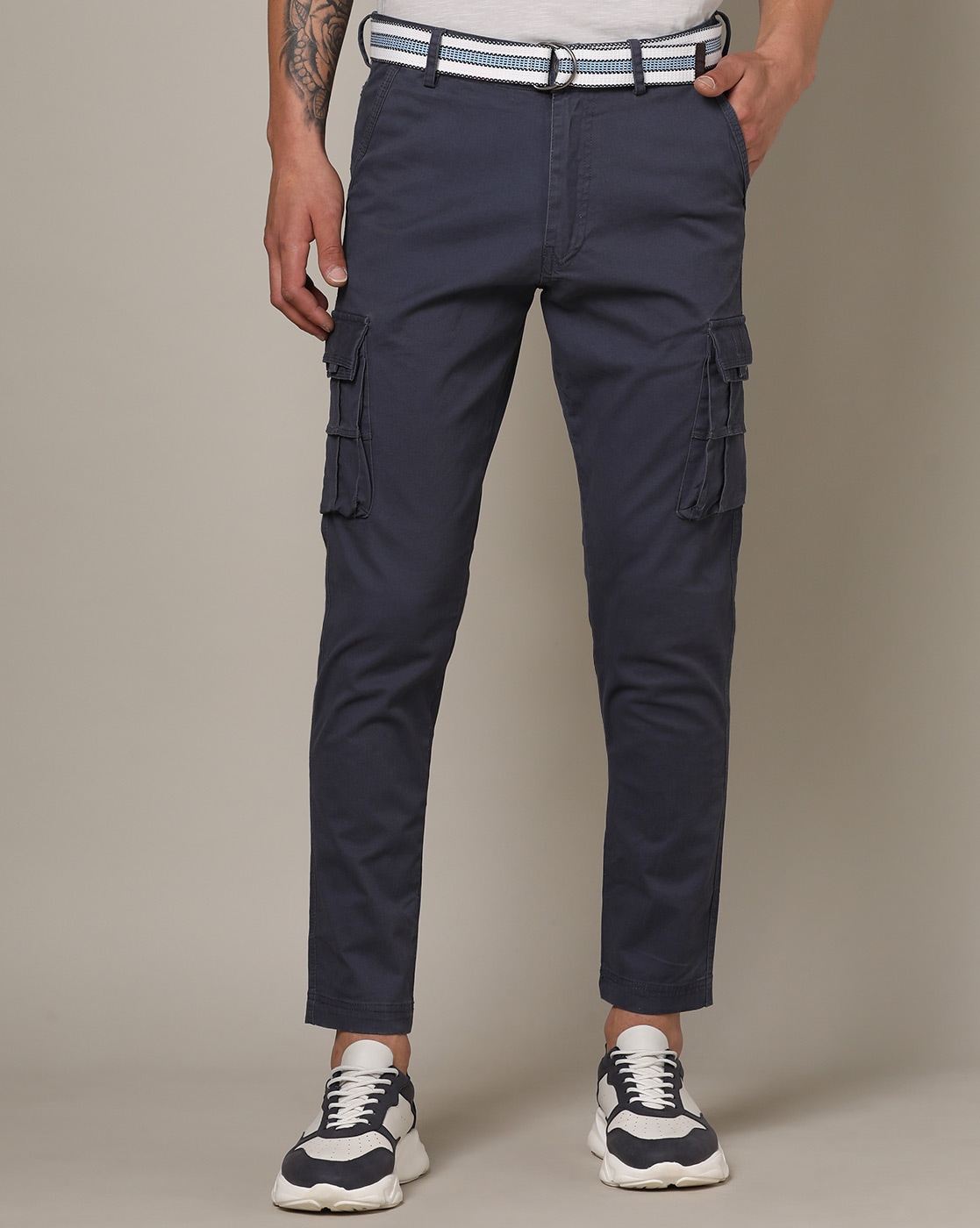 Solid Men Cargo Pant, Regular Fit at Rs 680/piece in Agra | ID:  2851256211348