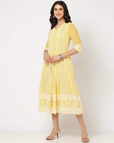 Chikankari clearance dresses online