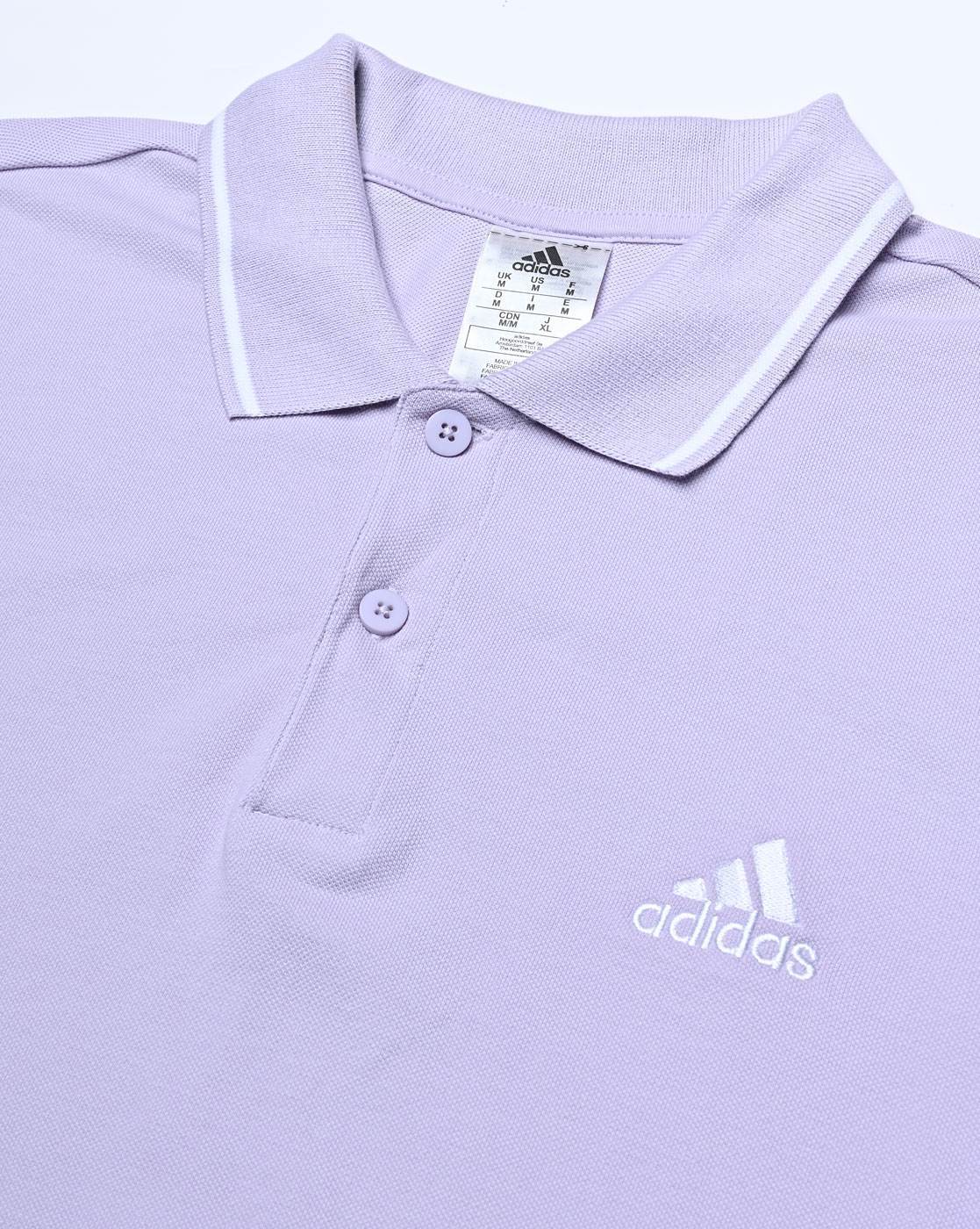 Purple adidas golf on sale shirt