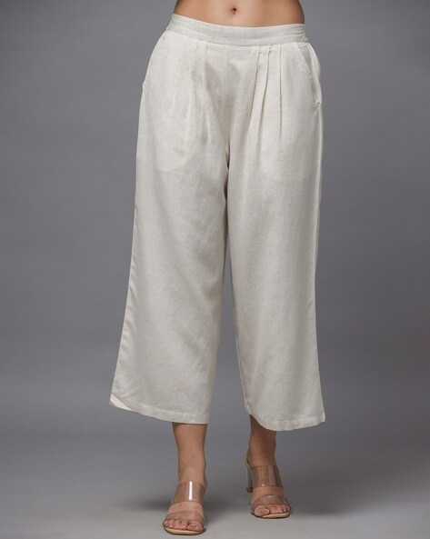 Palazzo Pants with Insert Pockets Price in India