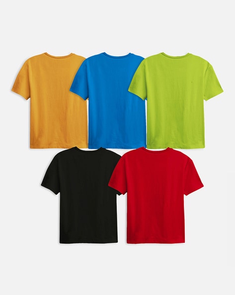 Pack of 5 Crew-Neck T-shirts