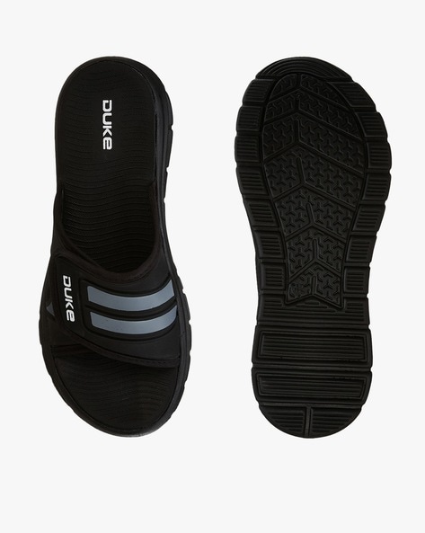 Buy Black Flip Flop Slippers for Men by DUKE Online Ajio